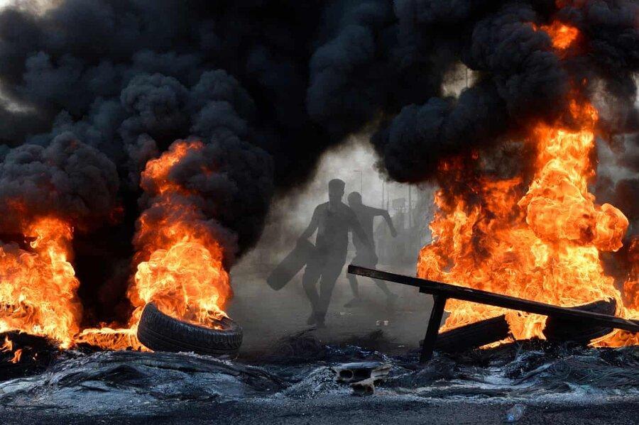 عکس روز: بیروت در آتش
