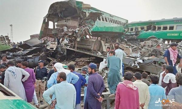 تعداد قربانیان حادثه قطار در پاکستان به 21 نفر رسید