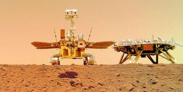 مریخ نورد چین با زمین ارتباط برقرار کرد