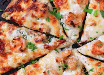 طرز تهیه پیتزا میگو ایتالیایی مخصوص سرآشپز